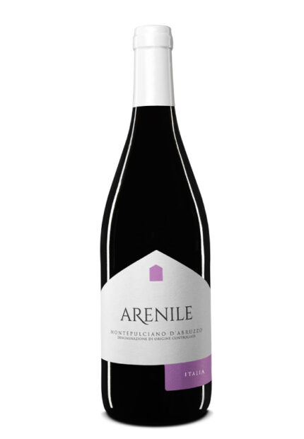 Raudonas sausas vynas ARENILE Montepulciano d’Abruzzo DOC