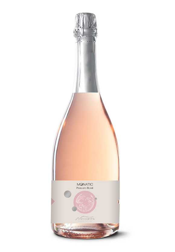 Putojantis rožinis vynas MONATIC PERLATO ROSE