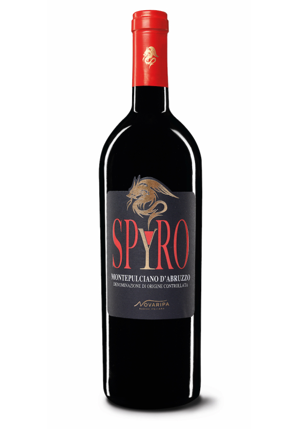Raudonas vynas SPYRO Montepulciano d’Abruzzo DOC