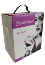 5 litrai Raudono sauso vyno DRINK ELEGANT Rosso Tavola